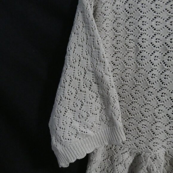 JESSICA - Petite | large (14-16) 16P | Elegant Crochet Cardigan | Single Button - Picture 11 of 16